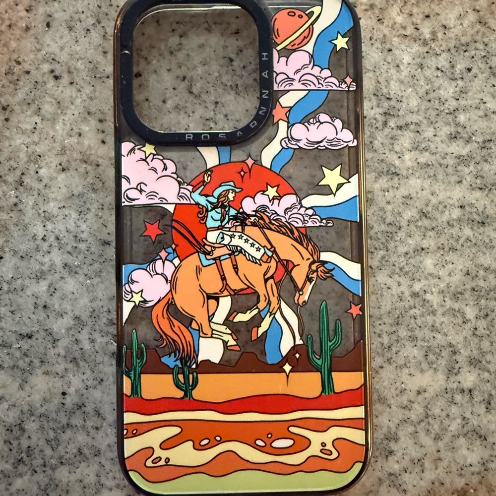Cowboy Design Phone Case iPhone 16 Pro
